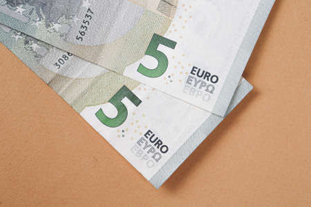 European currency money, euro banknotesの写真素材