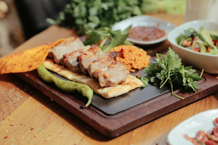 Turkish and Arabic Traditional Ramadan Kebab