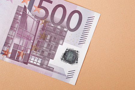 European currency money, euro banknotesの写真素材