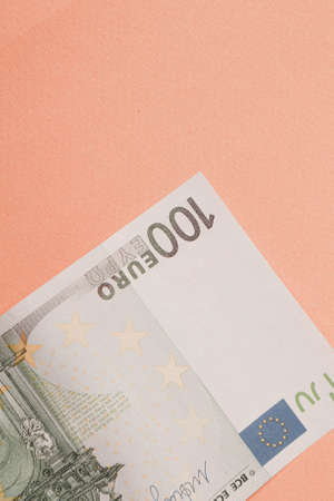 European currency money, euro banknotesの写真素材