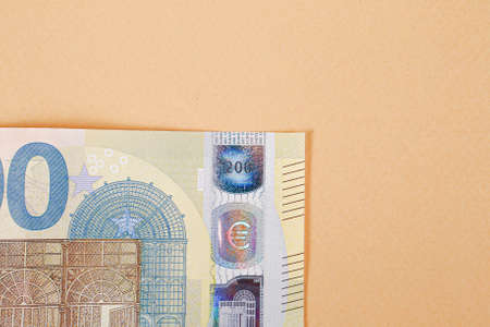 European currency money, euro banknotesの写真素材