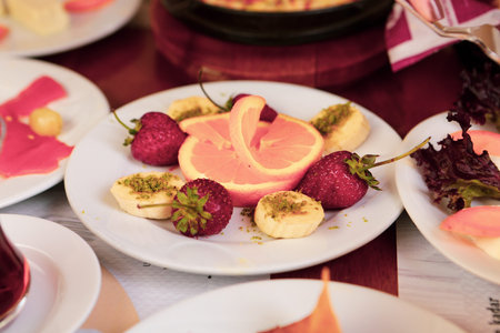 Rich and delicious breakfast