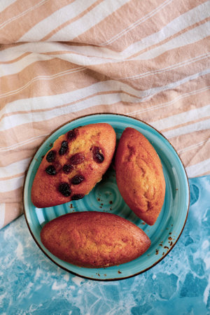 Turkish Mekik Kek / Mini Delicious Cakes with different fruits or nuts.