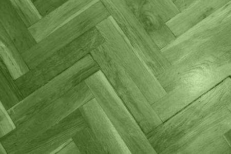 green wooden parquet textureの写真素材