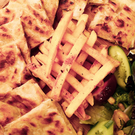 Turkish snack and breakfast meal.の写真素材