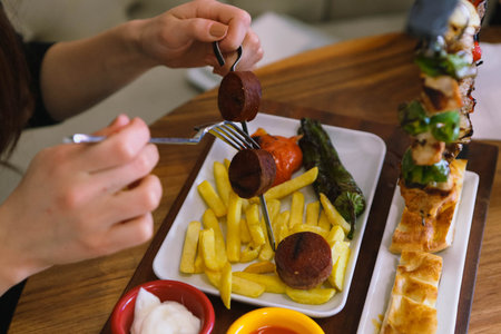Turkish and Arabic Traditional Ramadan Kebab