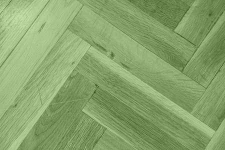 green wooden parquet textureの写真素材