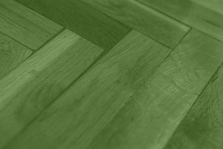 green wooden parquet textureの写真素材