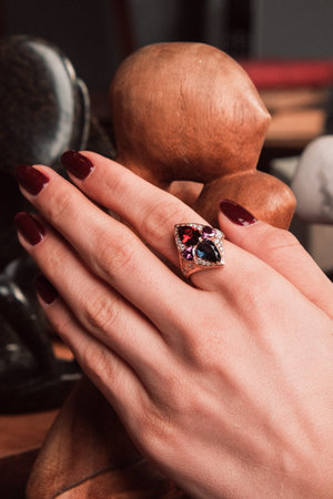 Radiant Gemstone Jewelry with Gold and Diamonds