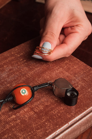 Exquisite Jewelry with Gold Accents