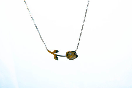 Luxurious Diamond Jewelry in Elegant Gold Settingsの写真素材