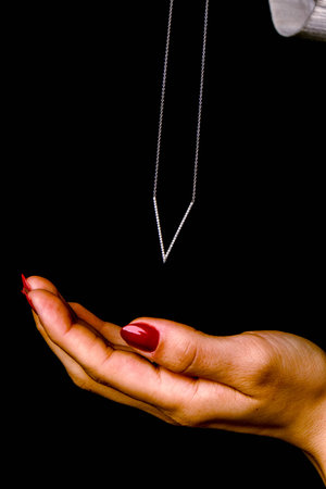 stylish jewelry like silver, gold, diamonds, precious stones.