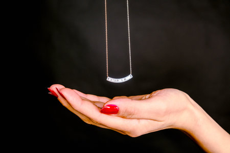 Stylish jewellery, diamonds and precious stones.