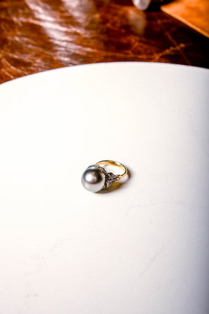 Luxury Gold and Diamond Jewelryの写真素材