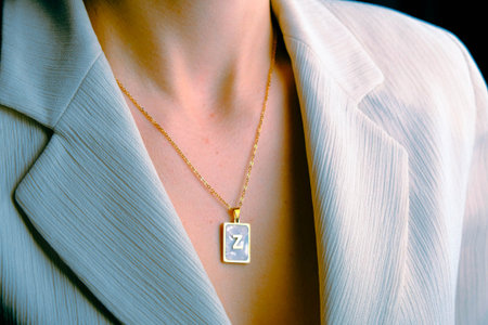 Exquisite Handmade Gold and Diamond Jewelryの写真素材