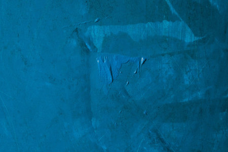 Blue grunge wall texture. Abstract background and texture for design.