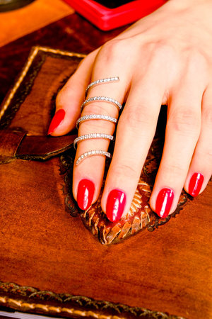 Luxurious Diamond Jewelry in Elegant Gold Settings