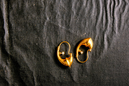 Fine Jewelry Collection: Diamonds and Gold Jewelryの写真素材