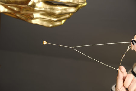 Glamorous Gold Jewelry with Sparkling Diamonds