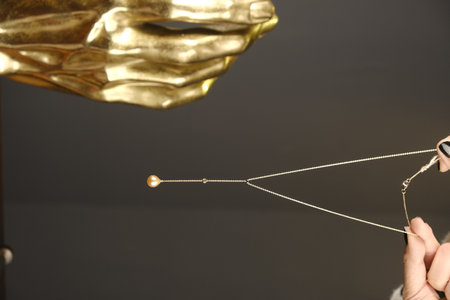 Exquisite Handmade Gold and Diamond Jewelryの写真素材