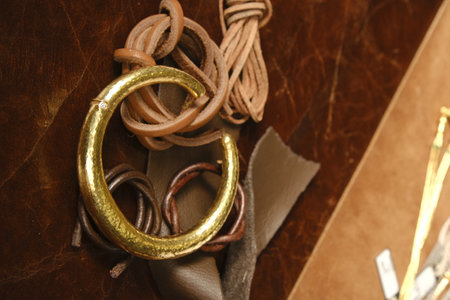 Radiant Gold and Diamond Jewelry for Special Momentsの写真素材