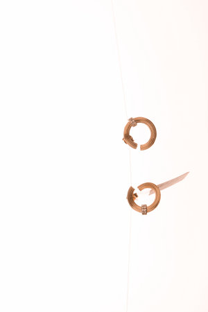 Radiant Gold and Diamond Jewelry for Special Momentsの写真素材