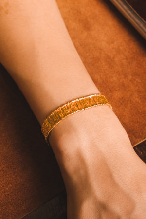 Chic Gold and Diamond Jewelry for Everyday Eleganceの写真素材