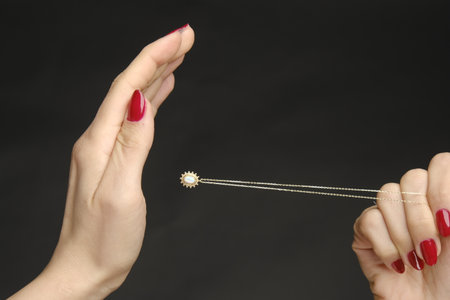 Elegant Gold and Diamond Jewelry for Special Occasionsの写真素材