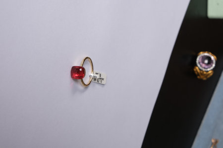 Sophisticated Gold and Diamond Jewelry for Womenの写真素材