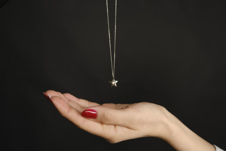 Bold and Elegant Diamond and Gold Statement Piecesの写真素材