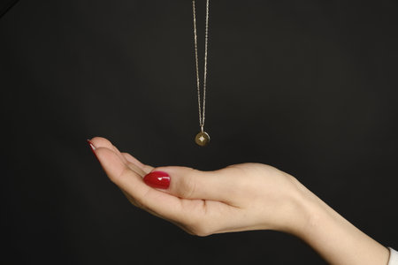 Exclusive Gold and Diamond Jewelry for Luxury Loversの写真素材