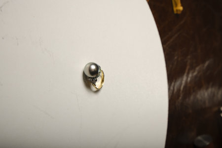 Handmade precious jewelry. Bijouterie and jewelery gold and diamonds for womenの写真素材