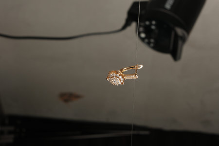 Shimmering Gold and Diamond Jewelry for Evening Elegance