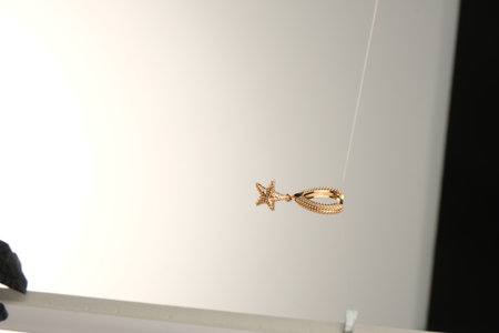 Unique Gold and Diamond Jewelry with Colored Gemstonesの写真素材