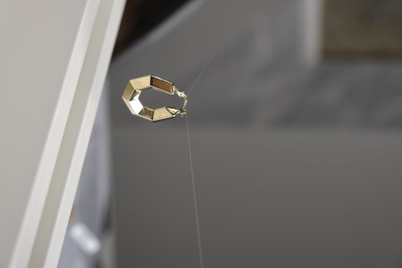 Luxurious Diamond Jewelry in Elegant Gold Settingsの写真素材