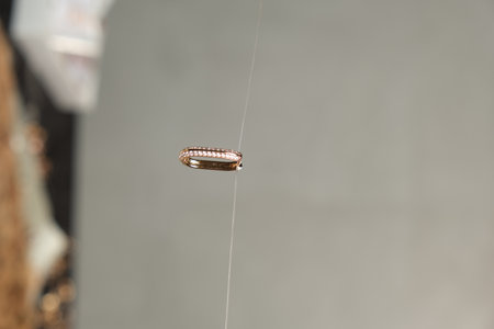 Handcrafted Luxury Jewelry with Diamonds and Goldの写真素材