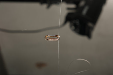 Stunning Gold and Diamond Jewelry for Luxury Loversの写真素材