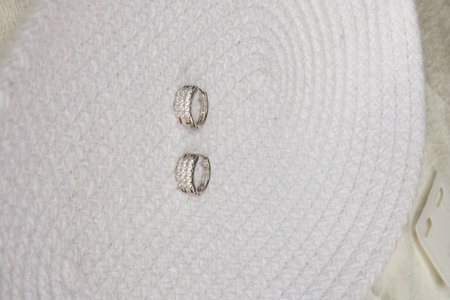 Unique Gold and Diamond Jewelry with Colored Gemstonesの写真素材