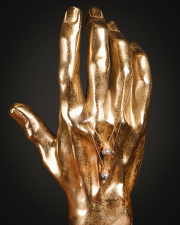 Luxury Diamond and Gold Jewelryの写真素材