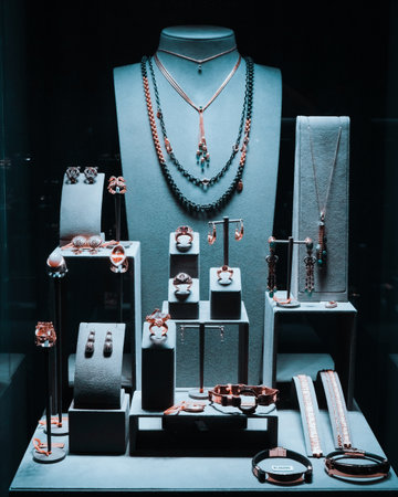 Glamorous Gold and Diamond Wedding Ringsの写真素材