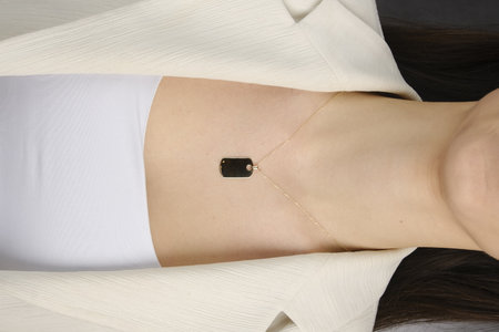 Glamorous Gold and Diamond Wedding Ringsの写真素材