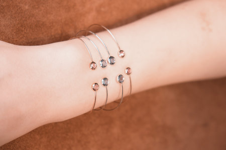 Timeless Jewelry Designs Featuring Gold and Diamondsの写真素材