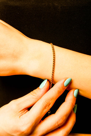 Handcrafted Luxury Jewelry with Diamonds and Goldの写真素材