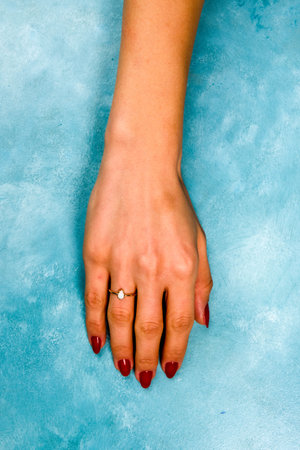 Elegant Gold and Diamond Rings with Gemstonesの写真素材