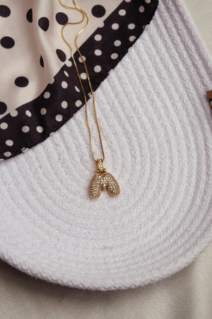 Brilliant Diamond Necklaces and Fine Gold Jewelryの写真素材