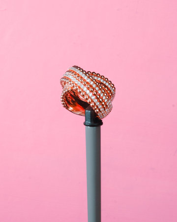 Luxury Gold and Diamond Jewelry Collectionの写真素材