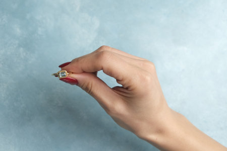 Stunning Gold and Diamond Jewelry for Womenの写真素材