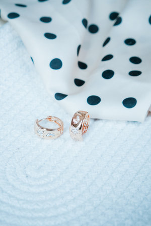 Custom-Made Gold and Diamond Jewelry for Special Momentsの写真素材