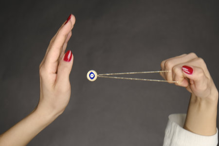 Handmade precious jewelry. Bijouterie and jewelery gold and diamonds for womenの写真素材