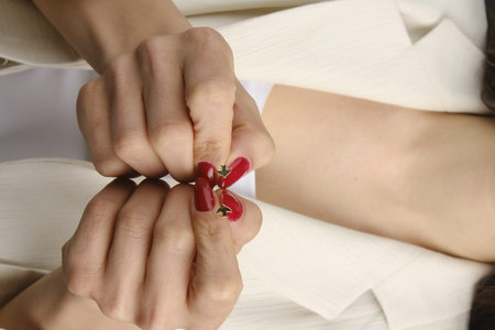 Exquisite Diamond Jewelry with Gold Accentsの写真素材